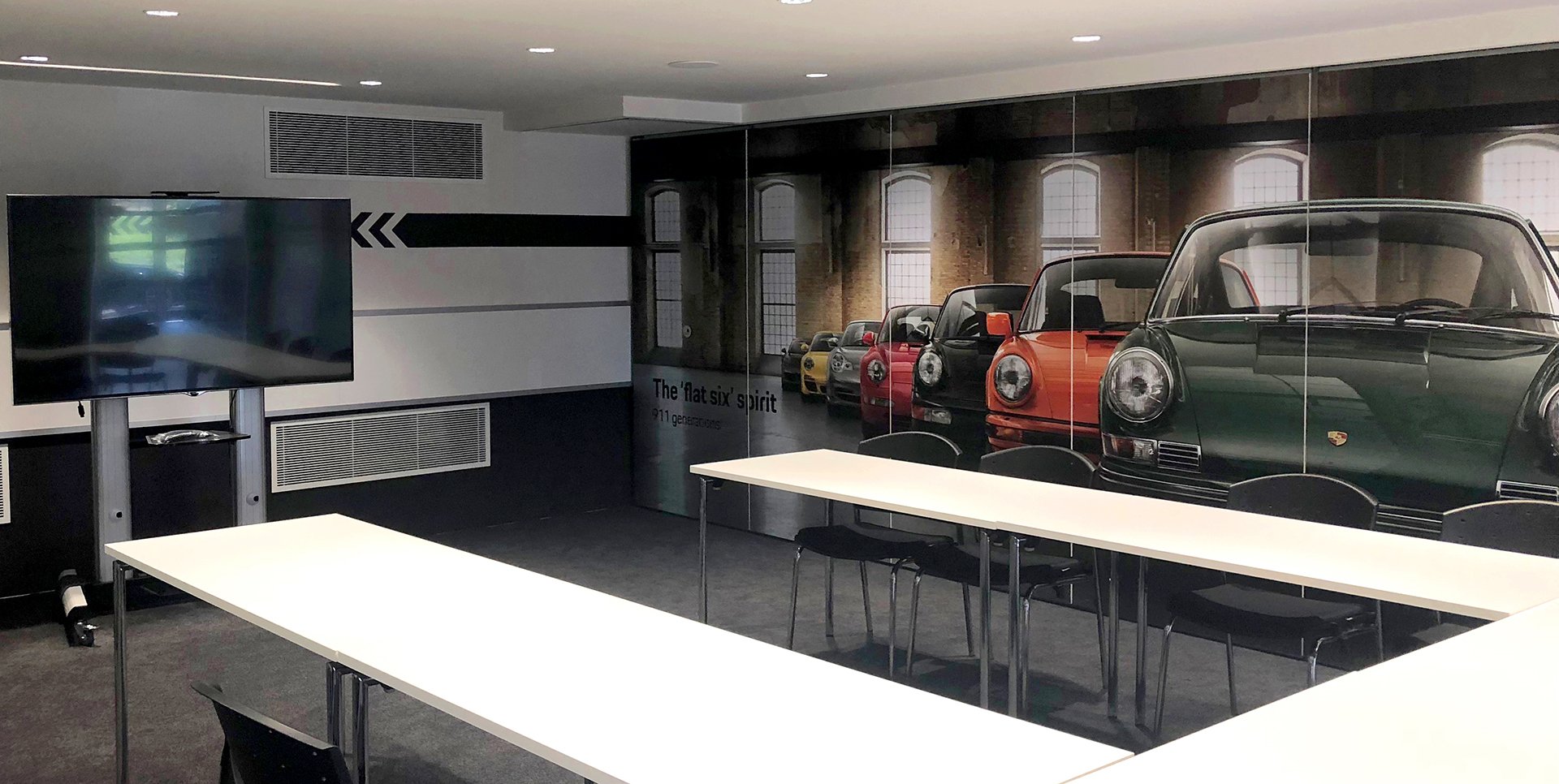 Porsche 911, vinilo de pared
